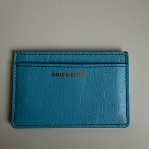 Golf Le Fleur Turquoise Card Holder
